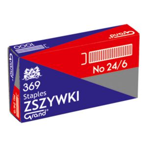 Zszywki Grand 24/6 1000szt do 25kart